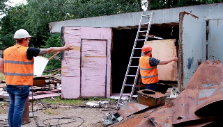 Демонтаж гаражей в Гудермесе, цена от 1800 руб. – услуги под ключ от 2Землекопа-Гдр